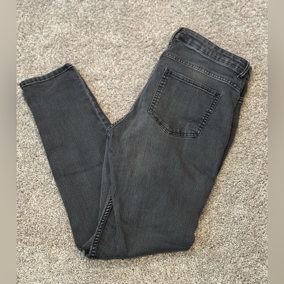 H&M Gray Jeans Size 14 - Picture 2 of 6